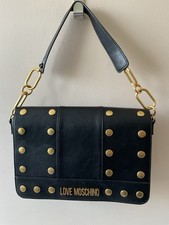 Borsa donna LOVE MOSCHINO nera strutturata ascella