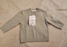 Zara cashmere sweater top size 3-6m new 