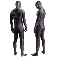 Black Amazing Spider-Man Jumpsuit Spiderman Cosplay Spandex Costume Halloween
