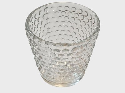 Libbey Hobnail Glass Votive Or Toothpick Holder 2-3/8''D x 2-1/2'' Tall