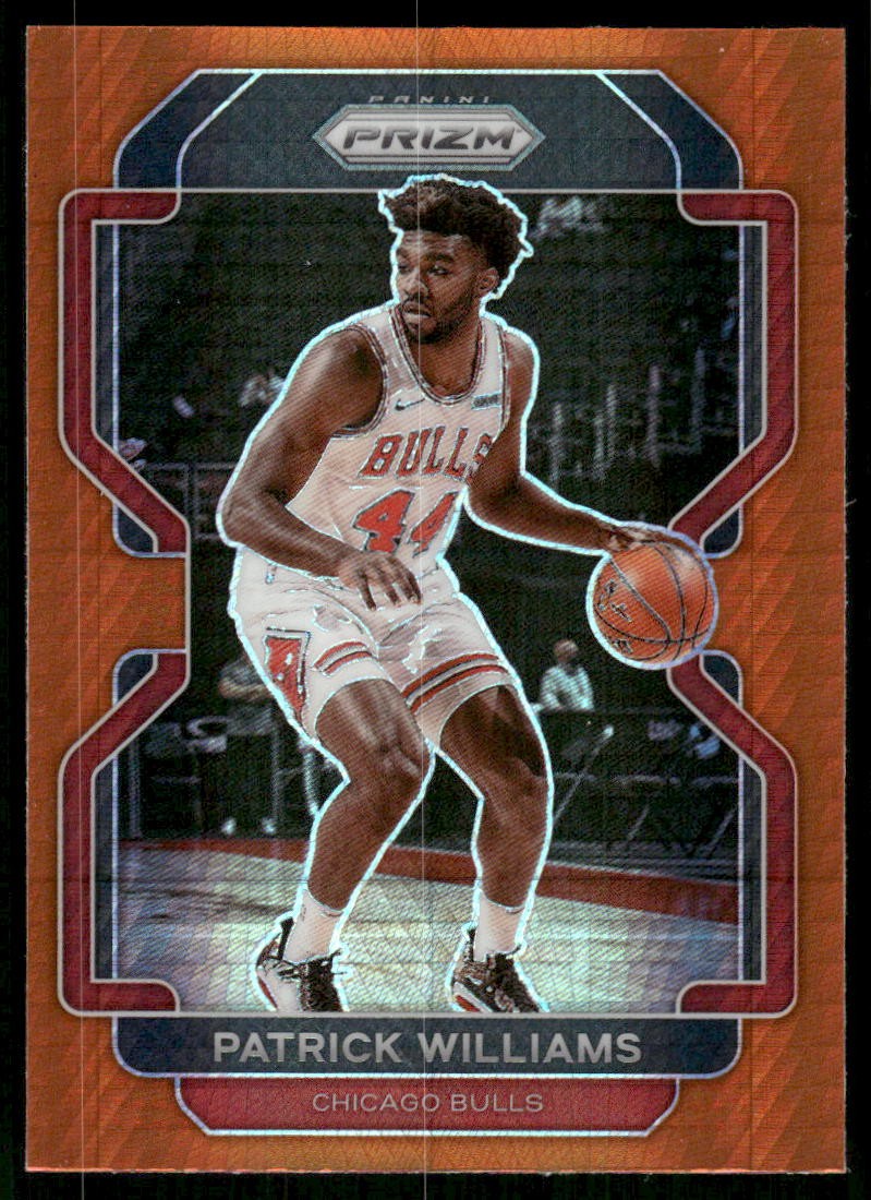 2021-22 Panini Prizm #6 Patrick Williams Hyper Orange SSP