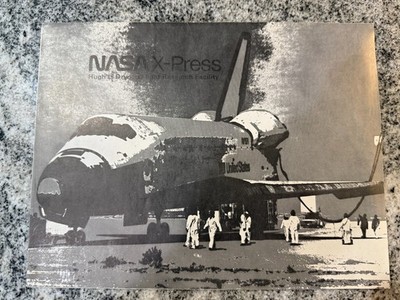 SPACE SHUTTLE 1982 STS-5 NASA PRE-FLIGHT PLAN PICTORIAL REPORT DRYDEN COMPLETE