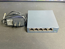TP-LINK TL-SG105 5 Port Gigabit Unmanaged Ethernet Switch, Network Hub, Ethernet