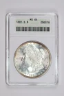 1881-S MORGAN DOLLAR ANACS MS64 LOOKS PL AND NICER! SOAPBOX