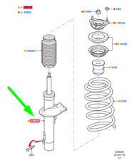 Amortisseur Ford TOURNEO CONNECT