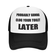 Funny Trucker Hats-Lightweight and Breathable Polyester Mesh Baseball Cap, Ad...