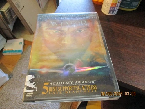 The Aviator (DVD, 2005, 2-Disc Set, Widescreen Edition) New & Sealed