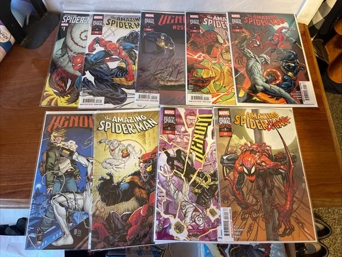 Amazing Spider-Man/Venom: Death Spiral #1 2 3 4 5 6 7 8 9 1st App Torment
