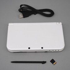 Nintendo NEW 3DS LL XL White Console w/ extras USA Seller READ