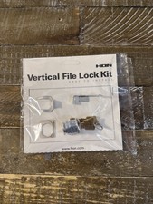 HON F24 Vertical File Lock Kit - Chrome