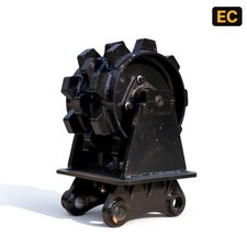 MMS 305 Double Drum Compaction Wheel 3 Ton Mini Excavator Trench Compactor
