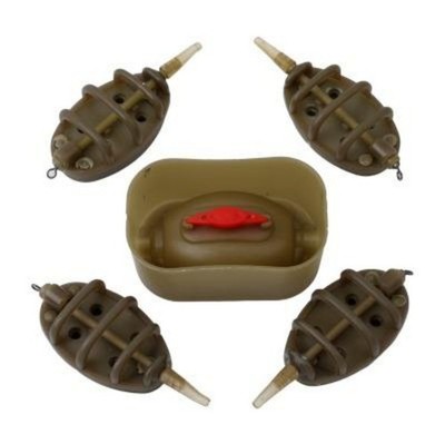 METHOD FEEDER Set,Methods Bait Mould Futterkorb Inline. 15g.20g.25g.35g!