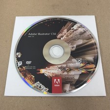 Disc ONLY Adobe Illustrator CS6 Mac OS DVD No Serial READ