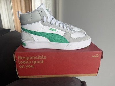 Geil! Puma Sneakers weiß und grün (neu)