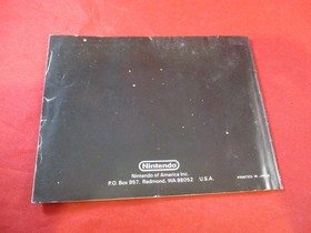 Popeye Nintendo NES Manual de instrucciones Folleto SOLO **MUY POBRE** Da&ntilde;ado