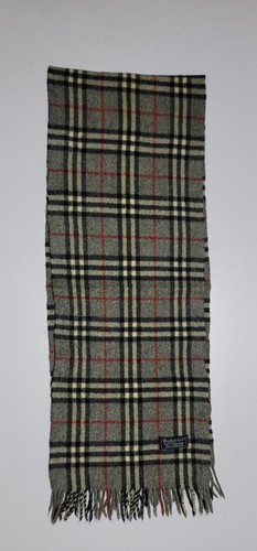 Burberry authentic scarf ordinary soft wool fabric