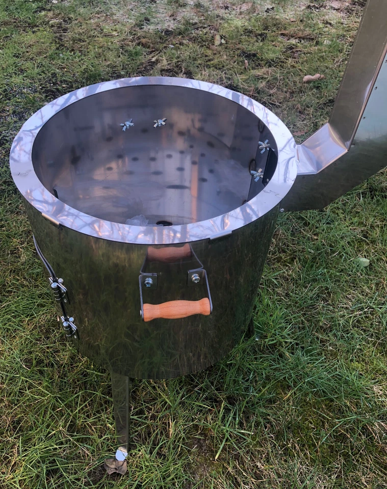 STAINLESS STEEL Uchak for Kazan 12 L Чугун Казан Oven Kazan with PIPE 2mm - Image 4 of 4