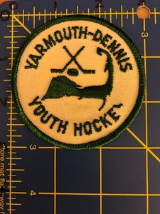 Vintage Yarmouth-Dennis Youth Hockey Logo Patch League Y-D