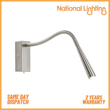 Indoor LED Flexible Arm Wall Light Warm White Indoor Toggle Switch Reading Lamp