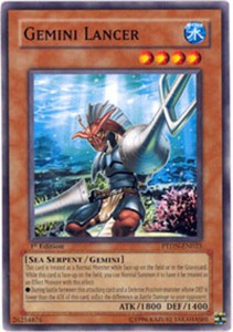 Gemini Lancer - PTDN-EN025 - Common - Unlimited Edition x3 - Lightly Played
