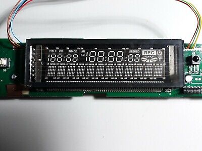 ISE Electronics CU165ECPB-11A VFD vacuum fluorescent display for