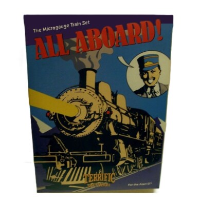 VERY RARE All Aboard! by Terrific for Atari ST - NEW SEALED 8.8 Rating