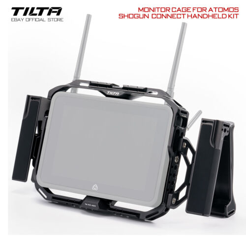 Tilta Monitor Gabbia per Atomos Shogun Connect kit palmare pellicola supporto antiscivolo - Foto 1 di 29