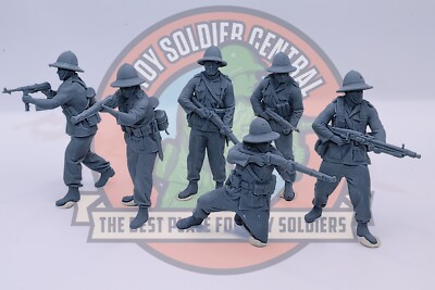 World War 2 Toy Soldiers - Afrika Korps Army Men - 54mm - Germany