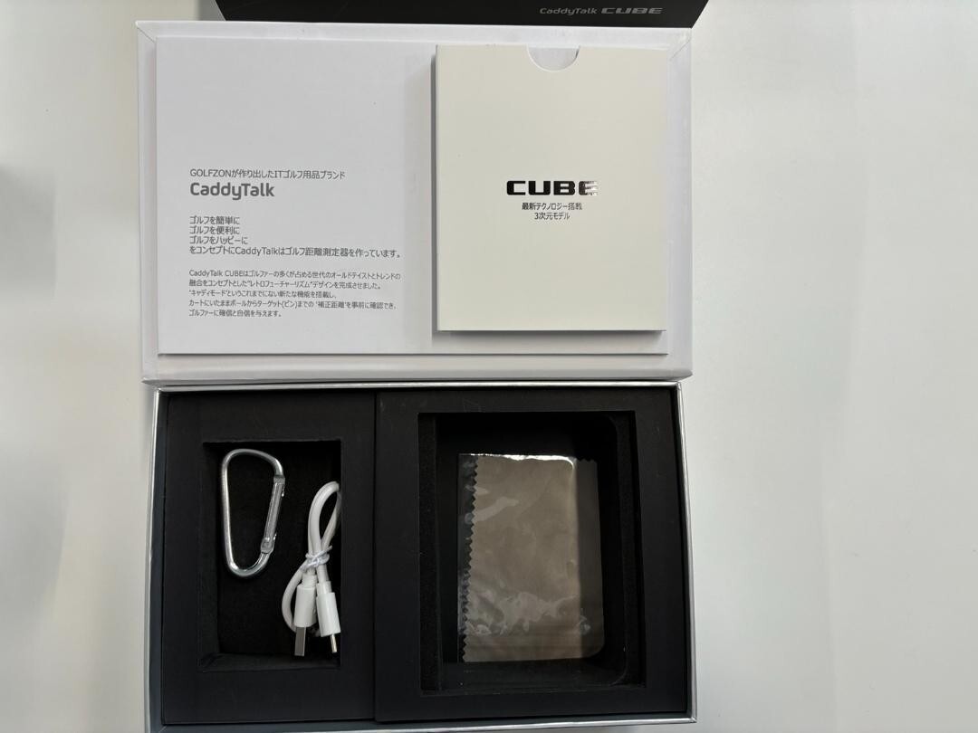 ゴルフゾン(GOLFZON) CaddyTalk CUBE Amazon.com : CADDYTALK Cube Golf Laser Rangefinder with