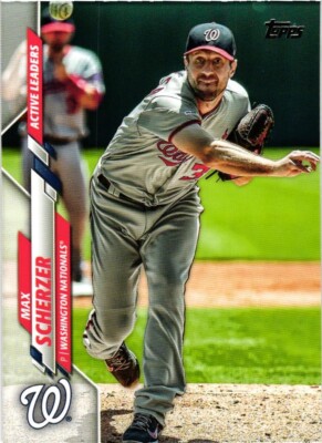 2020 Topps Update Series Active K Leaders Max Scherzer #U-66 NrMt Free Shipping