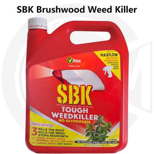 Vitax SBK Brushwood Powerful Weed killer Ready to Use 4L 5012042021269