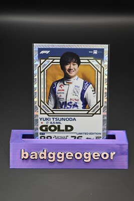 Topps F1 Turbo Attax 2024 - Gold Edition - Yuki Tsunoda - LE14 (UK)