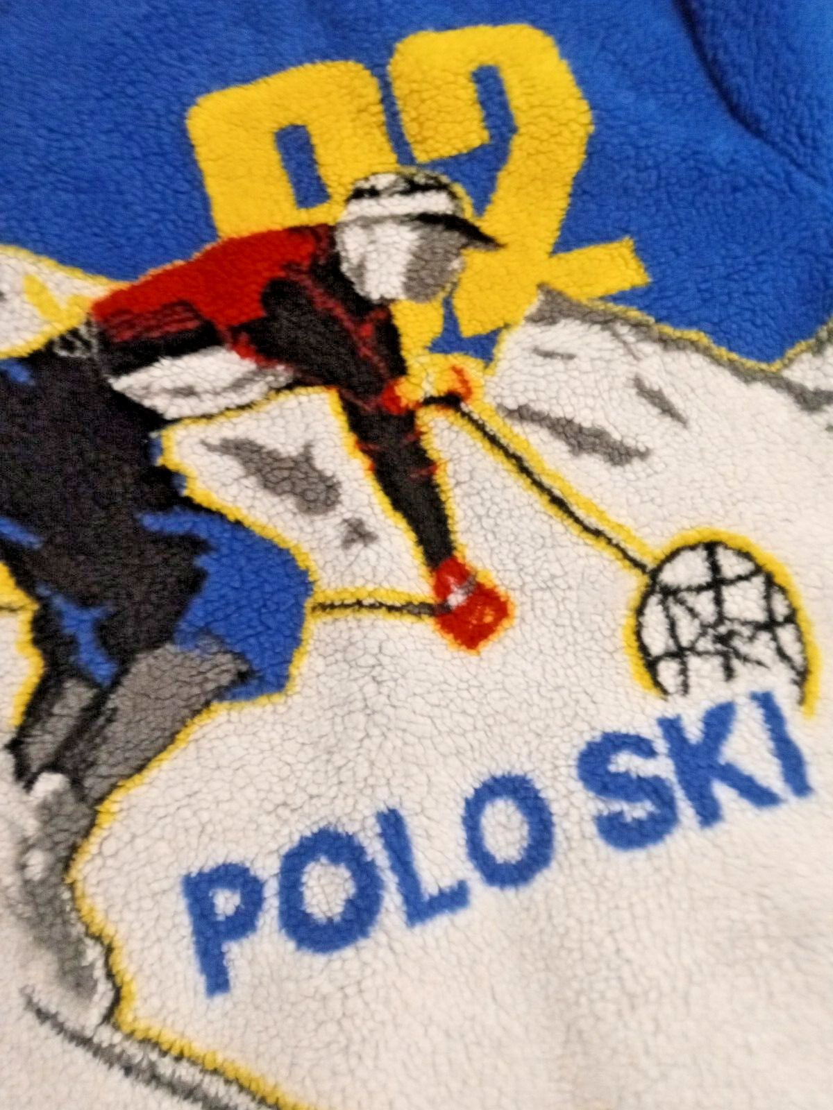 Vintage Polo Ralph Lauren Polo Ski 92' Fleece Sz XXL VERY RARE!!!! SNOW BEACH