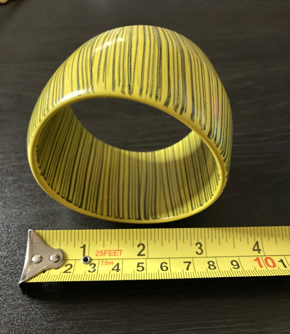 Yellow Bangle Bracelet - image 7