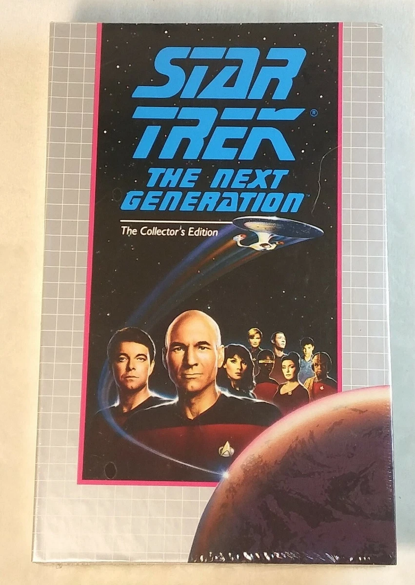 Collector's Edition Star Trek: The Next Generation VHS Tapes for