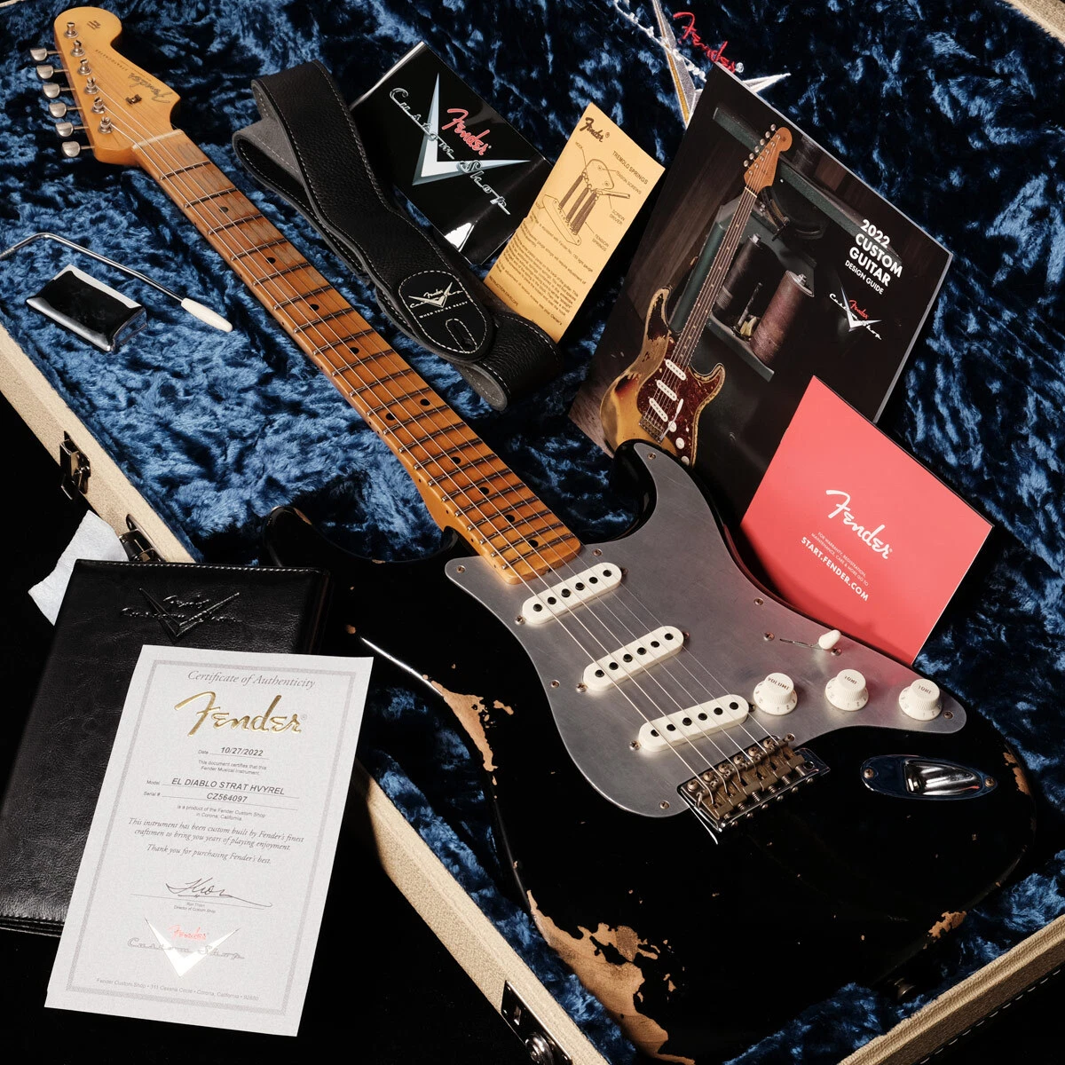 Fender el diablo deals stratocaster