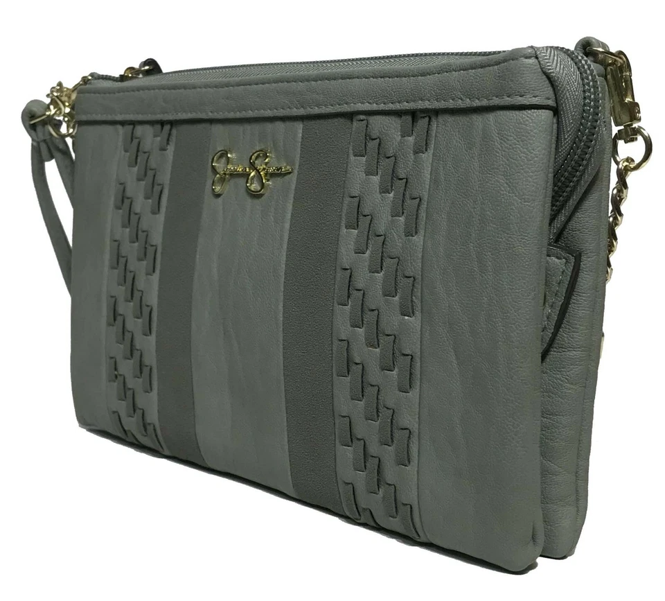 Jessica Simpson Ryanne Cross Body, Sage Green - Adjustable/Detachable Strap - Image 2 of 4