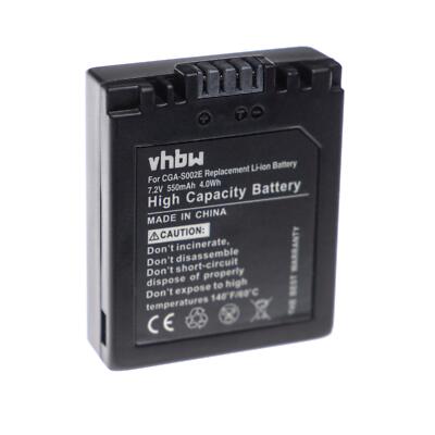 Batteria Li-Ion 7,2V 720mAh Compatibile Con Panasonic Lumix DMC-FZ5 - 2