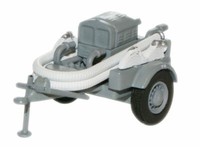 Oxford 76CCP001 Coventry Climax Pumpe AnhäNger Nfs Grau 1/76 MaßStab 00 Maß T48