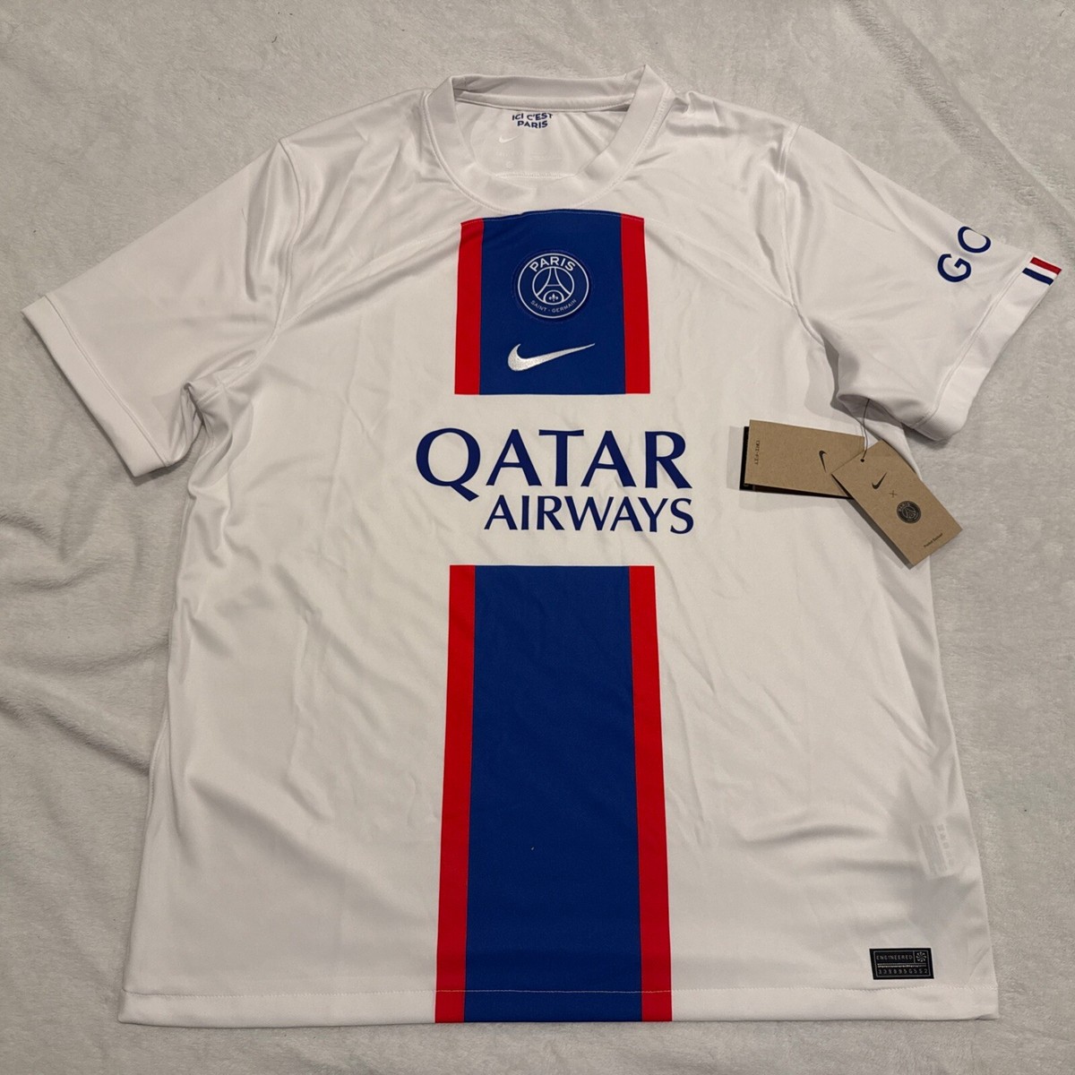 2022-23 Nike Men's Paris Saint Germain Third Soccer Jersey Extra