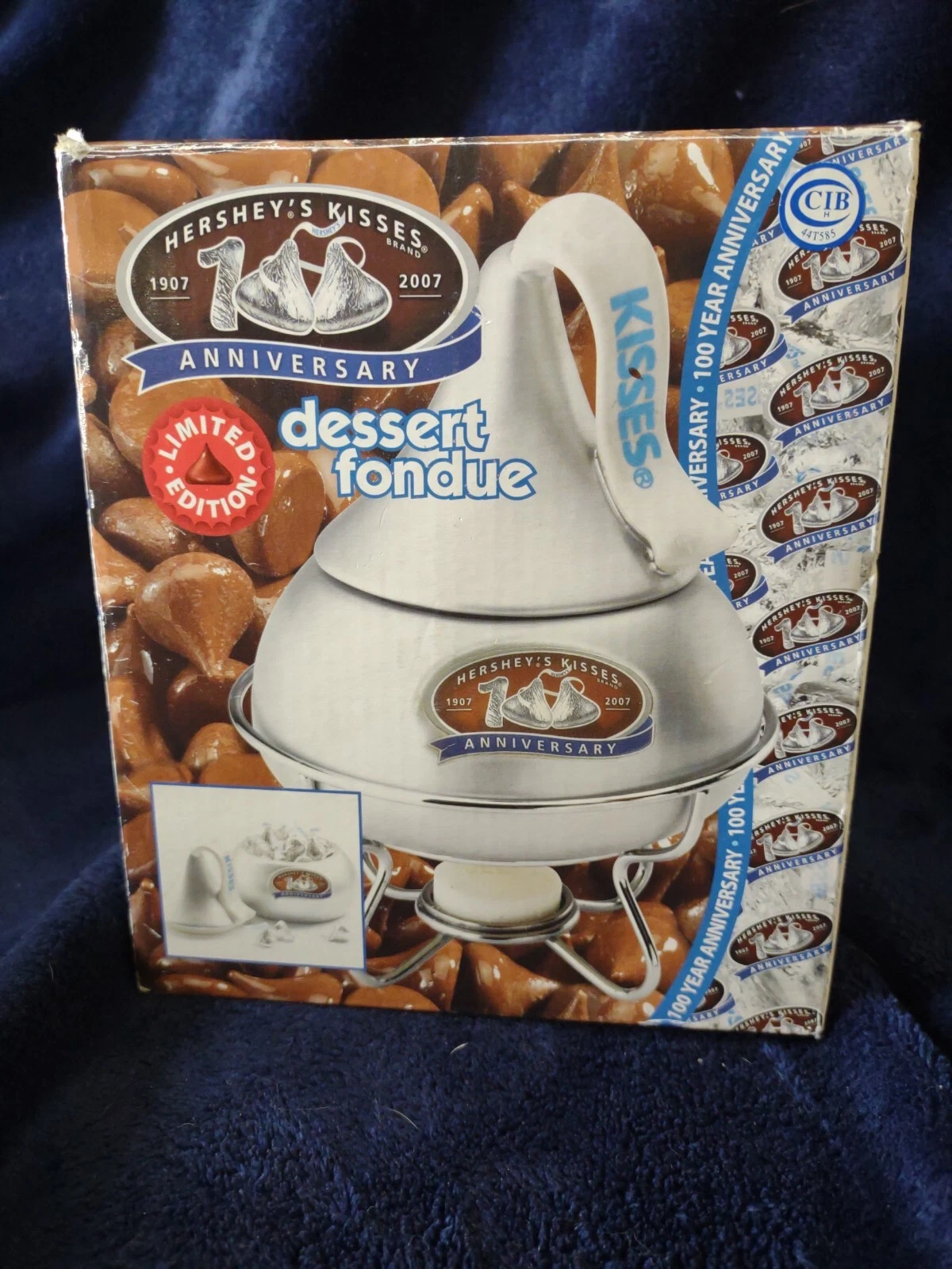 Hershey's Kisses 100th Anniversary Dessert Fondue Set Limited Edition NEW