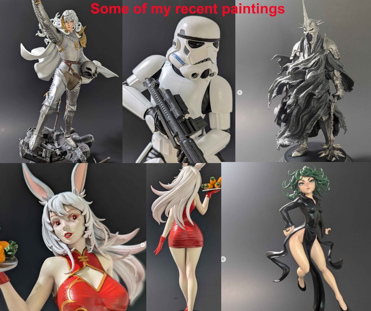 Purah Figure 3D Printed PAINTED Unpainted Resin Model FUTA Zelda