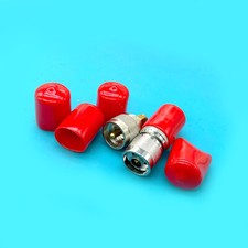25PCS 19mm Protective Plastic Cover Dust Cap for N/UHF Male Connector Adapter
