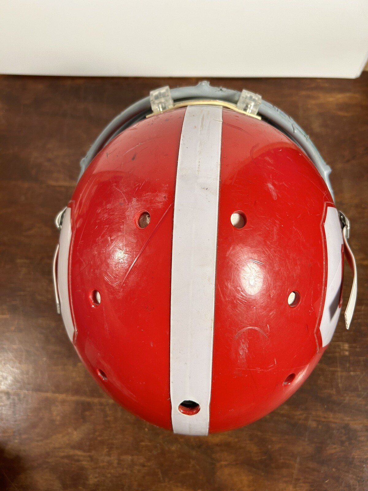 Cornell Worn Used 2011 Ivy League College Football Helmet Schutt Pro