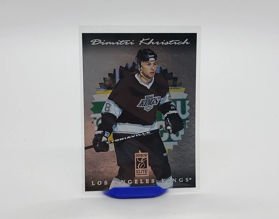 1996-97 Donruss Elite Kings Hockey Card #70 Dimitri Khristich - Image 3 of 4