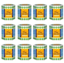 12 X Tiger Balm White Ointment 30g for Headache, Muscle Pain Relief & Massage