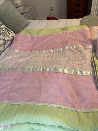 6 Pieces Madison Pink Bed Set Bed iPrincess Sham, Valences, Pillows