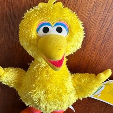 Playskool Sesame Street Big Bird Plush Stuffed Animal Yellow 10 inch NWT 2014