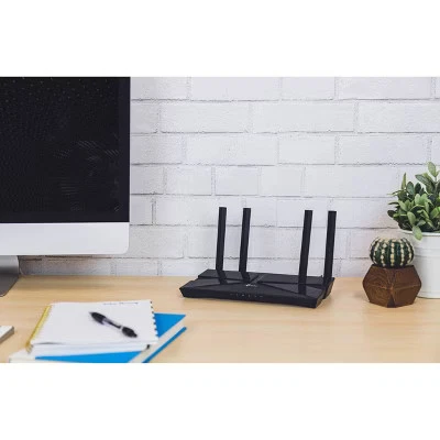 TP-Link AX3000 WiFi 6 Dual Band Router: Gigabit Ethernet, Parental Controls, App - Image 4 of 4