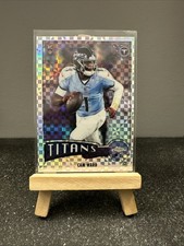 2025 Topps Chrome Football Cam Ward 1975 Retro X-Fractor Rookie Card 
